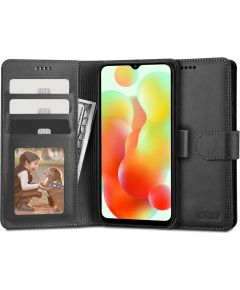 Tech-Protect Wallet case for Xiaomi Redmi 12C - black Neoriģinālie Maciņi