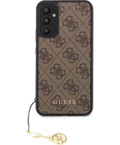 Guess 4G Charm Case Защитный чехол для Samsung Galaxy A34 5G / коричневый Чехлы - альтернативные