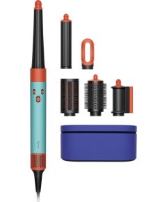 Dyson HS08 Airwrap Long Complete Ceramic Hair Dryer and Curler Straight + Wavy Ceramic Vinca Blue 533598-01 Matu fēni