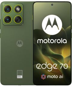 Motorola Edge 70 6.7" Dual SIM Android 16 USB Type-C 12 GB 512 GB 4800 mAh Green Мобильные телефоны