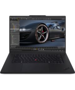 Lenovo ThinkPad P1 Gen 7 Intel Core Ultra 7 165H Mobile workstation 40.6 cm (16") WQXGA 32 GB LPDDR5x-SDRAM 1 TB SSD NVIDIA GeForce RTX 4060 Wi-Fi 7 (802.11be) Windows 11 Pro English Black Ноутбуки
