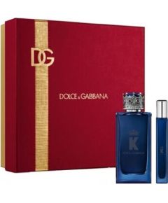K By Dolce & Gabbana Eau de Parfum Dárková sada 200 ml a miniaturka EDP 10 ml 200ml Мужская парфюмерия