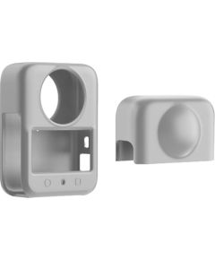 Silicone cover with lens PULUZ DJI Osmo 360 (gray) Sporta kameru aksesuāri
