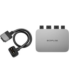 Zestaw EcoFlow mikroiwerter PowerStream + kabel przyłączeniowy serii Delta Jaunumi -Dārzam