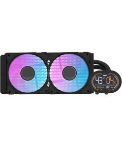 Darkflash DH240D v2 CPU water cooler (black) Procesoru dzesēšana