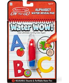 MELISSA & DOUG Water Wow! раскраска водой -Алфавит Творческие игрушки
