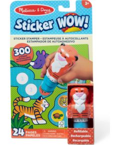 MELISSA & DOUG Игровой комплект с наклейками Sticker WOW! Тигр Творческие игрушки