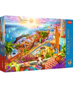 TREFL Premium Plus Пазл Санторини, Греция, 1000 шт. Пазлы