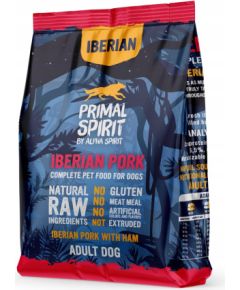 PRIMAL SPIRIT Iberian 70% Pork Ham – semi-moist dog food – 1 kg Suņu barība