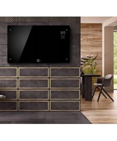 Grzejnik elektryczny czarny Q20F1 CARRUZZO Konvektori