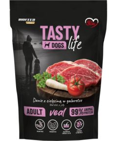 BIOFEED Tasty Dogs Life Veal - wet dog food - 150g Suņu barība