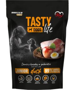 BIOFEED Tasty Dogs Life Junior Duck - wet dog food - 150g Suņu barība
