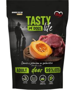 BIOFEED Tasty Dogs Life Deer - wet dog food - 150g Suņu barība