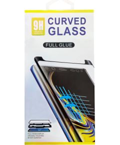 Tempered glass 9D Curved Full Glue for Xiaomi Redmi Note 14 Pro Plus 5G black Ekrānu aizsardzība
