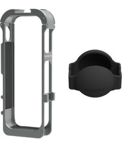 Sunnylife metal magnetic frame with silicone lens cover for Insta360 X5 Aksesuāri sporta kamerām