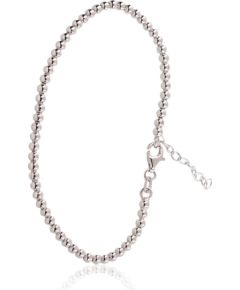 Серебряный браслет #2600383(PRh-Gr), Серебро 925°, родий (покрытие), длина: 19 см, 5.2 гр.  "Orio" kolekcija