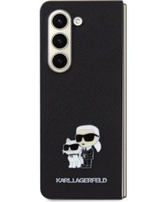 Karl Lagerfeld PU Saffiano Karl and Choupette NFT Защитный чехол для Samsung Galaxy Z Fold5 / чёрный Чехлы - альтернативные
