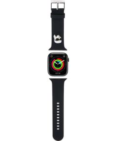 Karl Lagerfeld Karl Head NFT Ремешек для часов для Apple Watch 38/40/41 / чёрный Smart pūlksteņu aksesuāri
