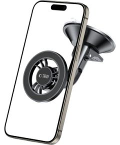 Автомобильный держатель Tech-Protect N56 Magnetic MagSafe для кабины пилота, крепление на лобовое стекло - черный Автомобильный держатель