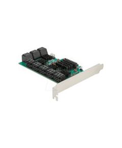 DeLOCK 16P SATA PCIe x4 Card - 90073 Jaunumi - Datori