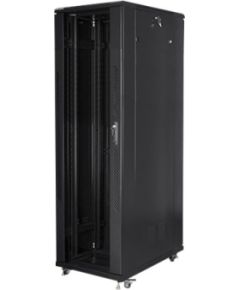 Lanberg Rack cabinet 19" free-standing 42U/800x1000 (flat pack) FF01-8042-12B Black Серверы и компоненты серверов