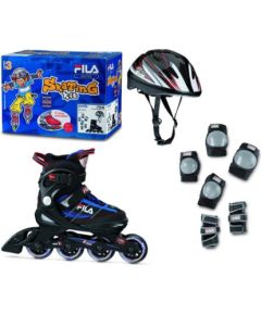 Fila J-One Combo 3Set L40 BlackBlueRed (010616150) skrituļslidas Роликовые коньки