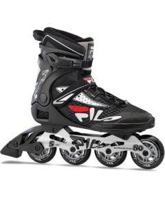 Fila LEGACY PRO 80 (43) BLCK/SILV/RED (010619100) skrituļslidas Skrituļslidas