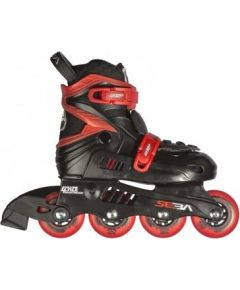 SEBA Junior Noir Rouge skrituļslidas Skrituļslidas