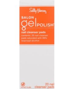 Sally Hansen Salon Gel Polish / Nail Cleanser Pads 1Pack Nagu lakas