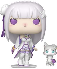 Funko Pop! Animation: Re:ZERO: Starting Life in Another World - Emilia with Puck #2112 Vinyl Figures Figūriņas un varoņi