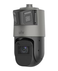 Uniview IPC98246EFW-X42-W-VH1 ~ UNV IP kamera ar diviem objektīviem 4MP/6MP motorzoom 6-252mm / 2.2mm Video novērošanas kameras