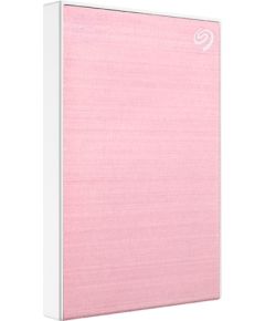 Seagate One Touch with Password 2 TB, Rose Gold External Hard Drive, Micro USB-B 3.2 Gen 1 (5 Gbps) SSD Cietie Diski (Solid state drive)