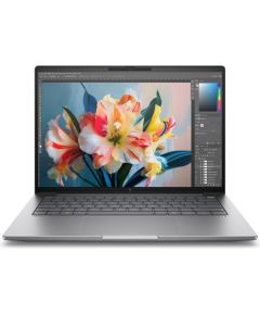 HP ZBook 8 G1i Intel Core Ultra 7 255H Mobile workstation 35.6 cm (14") WUXGA 16 GB DDR5-SDRAM 512 GB SSD NVIDIA RTX 500 Ada Wi-Fi 7 (802.11be) Windows 11 Pro AI Workstation, AI PC Silver Portatīvie datori