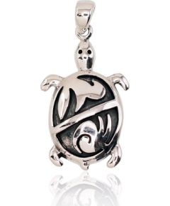 Sudraba kulons #2301699(POx-Bk), Sudrabs 925°, oksids (pārklājums), 4.7 gr. Sieviešu