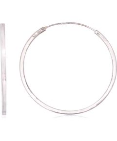 Sudraba auskari-riņķīši #2203987, Sudrabs 925°, 4.4 gr. Auskari-riņķīši