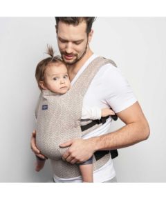 Ķengursoma CITY Beige Leaves N27-002 Womar [A] Сумки - кенгуру и слинги