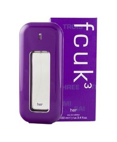 Fcuk 3 for Women EDT 100ml Sieviešu Smaržas