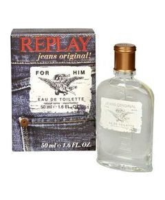 Replay Jeans Original for Him EDT 50ml Мужская парфюмерия