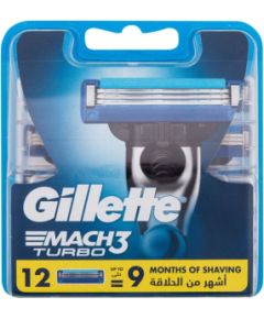 Gillette Mach3 / Turbo 12pc Skuvekļu papildpiederumi