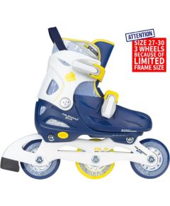 Schreuderssport Skates NIJDAM 52SJ 27/30 navy blue/white/orange Jaunumi - Sports