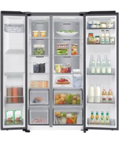 Samsung RS70F65KETEO ledusskapis, side by side, bespoke, matt doi metal Ledusskapji