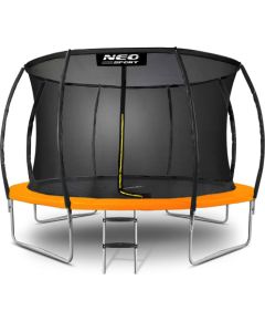 Trampolina ogrodowa Neo-Sport NS-12C201 z siatką wewnętrzną 12.5 FT 374 cm Jaunumi - Sports
