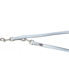 Trixie Premium Reflect regulowana smycz dla psa grafitowy odblaskowy M–L: 2.00 m/20 mm Citas preces