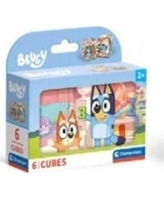 Clementoni Clementoni Klocki obrazkowe 6el Bluey 40662 Mašīnas un piederumi