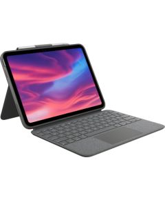 Logitech Combo Touch,klaviatūra iPad 10 A16 ,US INT'L - grey (920-011382) Jaunumi - Datori
