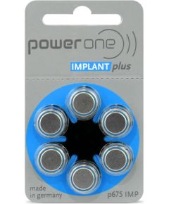 Varta p675IMP powerone implant plus для слуховых аппаратов | 6 шт. Батарейки, аккумуляторы