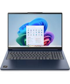 Lenovo SLIM-5-16AKP10 Ryzen AI 7 350 16.0"WUXGA Touch AG IPS 16GB SSD1TB BT BLKB Radeon 860M Win11 Cosmic Blue (REPACK) 2Y Ноутбуки