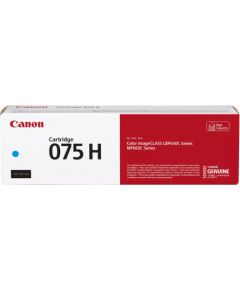 Canon CRG 075H C (6368C002) Toner Cartridge, Cyan Lāzerprinteru izejmateriāli