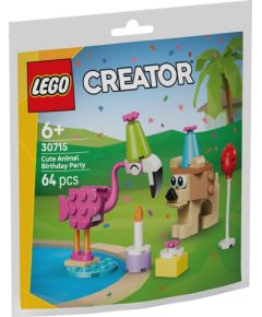 LEGO Creator Przyjęcie urodzinowe z uroczymi zwierzątkami Jaunumi, Bērnu preces