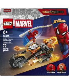 LEGO Marvel Spider-Man kontra Ghost Rider na motocyklu (76335) Jaunumi, Bērnu preces